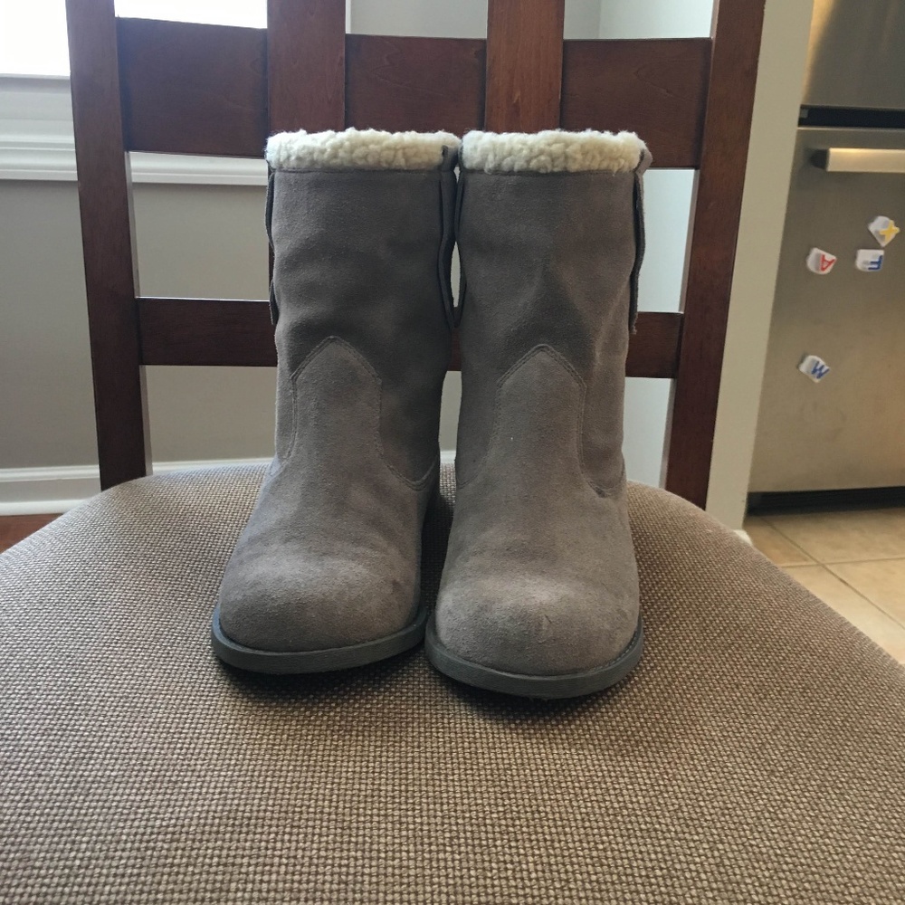 Sole Society Faux Fur Boots